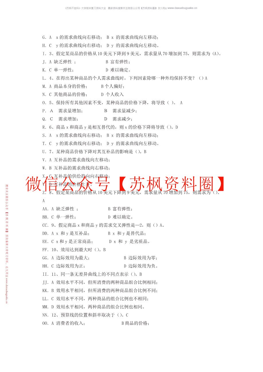 经济学基础